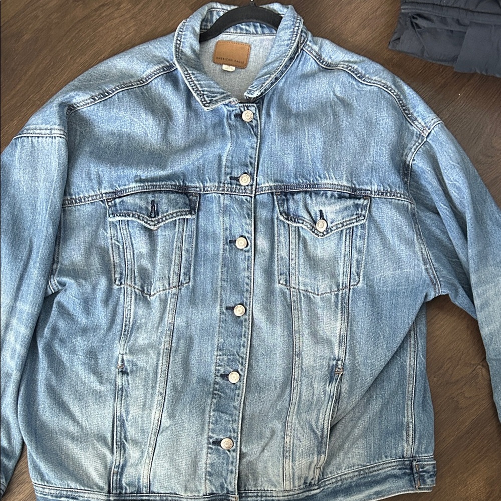 American Eagle Outfitters Classic Blue Denim Jacket